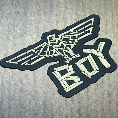 Теплопередача одежда на заказ тканевые этикетки джинсы рубашки теги TPU