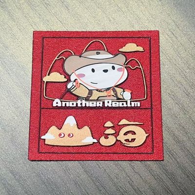 ODM самоклеящаяся теплопередающая одежда этикетки 38x54 42x62