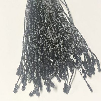 ODM 7 дюймовый прямоугольник черный пластиковый тег