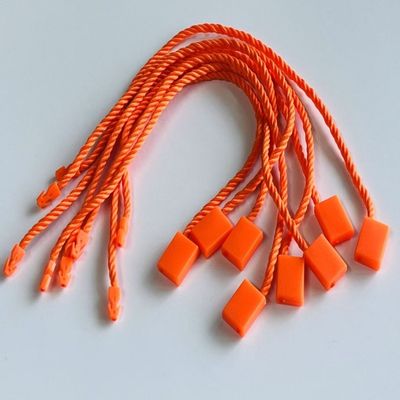 Ткани Оранжевый Пластиковый Tag Fastener розничный магазин Одежда Аксессуары