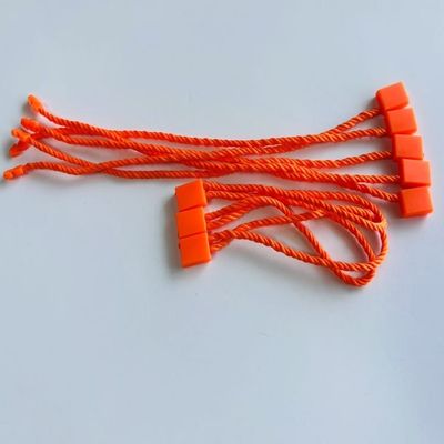 Ткани Оранжевый Пластиковый Tag Fastener розничный магазин Одежда Аксессуары