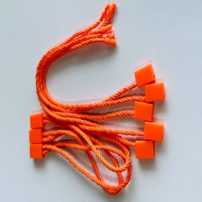 Ткани Оранжевый Пластиковый Tag Fastener розничный магазин Одежда Аксессуары