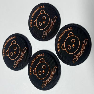 Customized Heat Transfer Clothing Labels Pet Size mm According To Your Request Or Artwork Label Type Printing Label