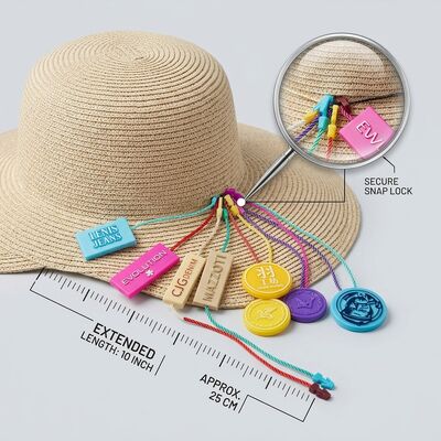 Mixed Color Assortment Plastic Tag Fastener Bulk Pack 5000 Pcs Rainbow Loop Pins for Retail Clothing Stores